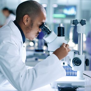 Small business owner optometrist using financed equipment