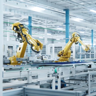 Manufacturing equipment production line