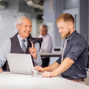 Business owner and Stearns Bank business banker