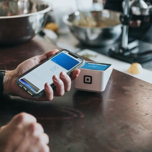 Digital wallet being used at a store