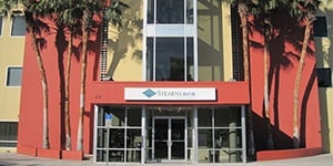 Sarasota, Florida branch building. Stearns Bank