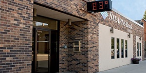 Upsala, Minnesota branch building. Stearns Bank. 