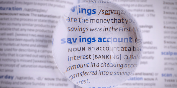 Separating Savings Accounts
